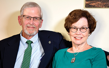 Robert “Bob” Touchton and his wife Sharon